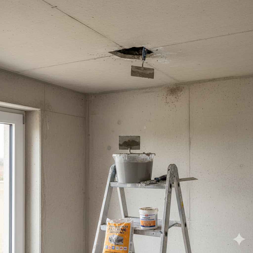 Comment reboucher un trou dans un plafond en béton — free download