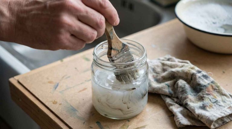 Dégraisser Au White Spirit Avant Peinture