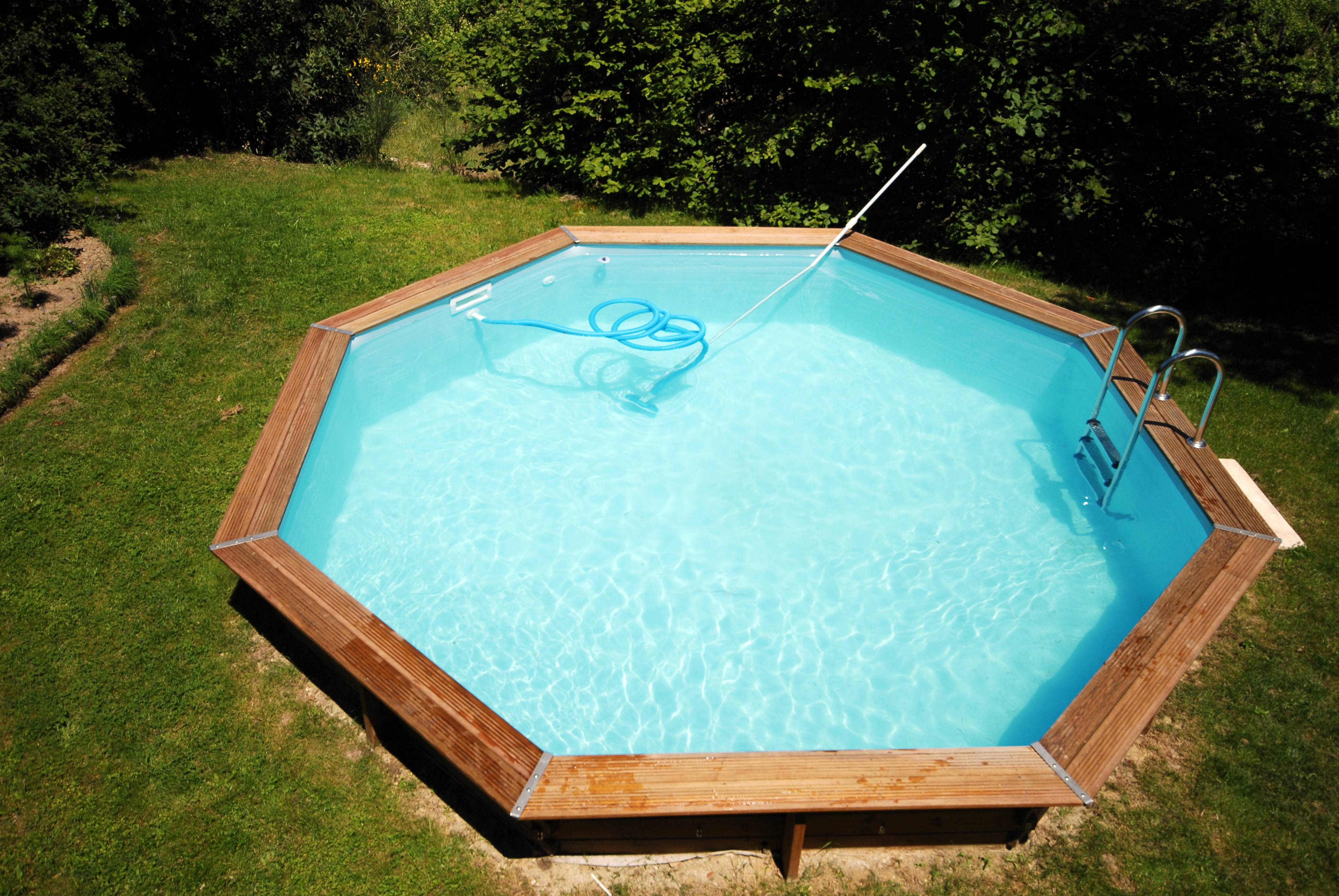 Piscine en bois