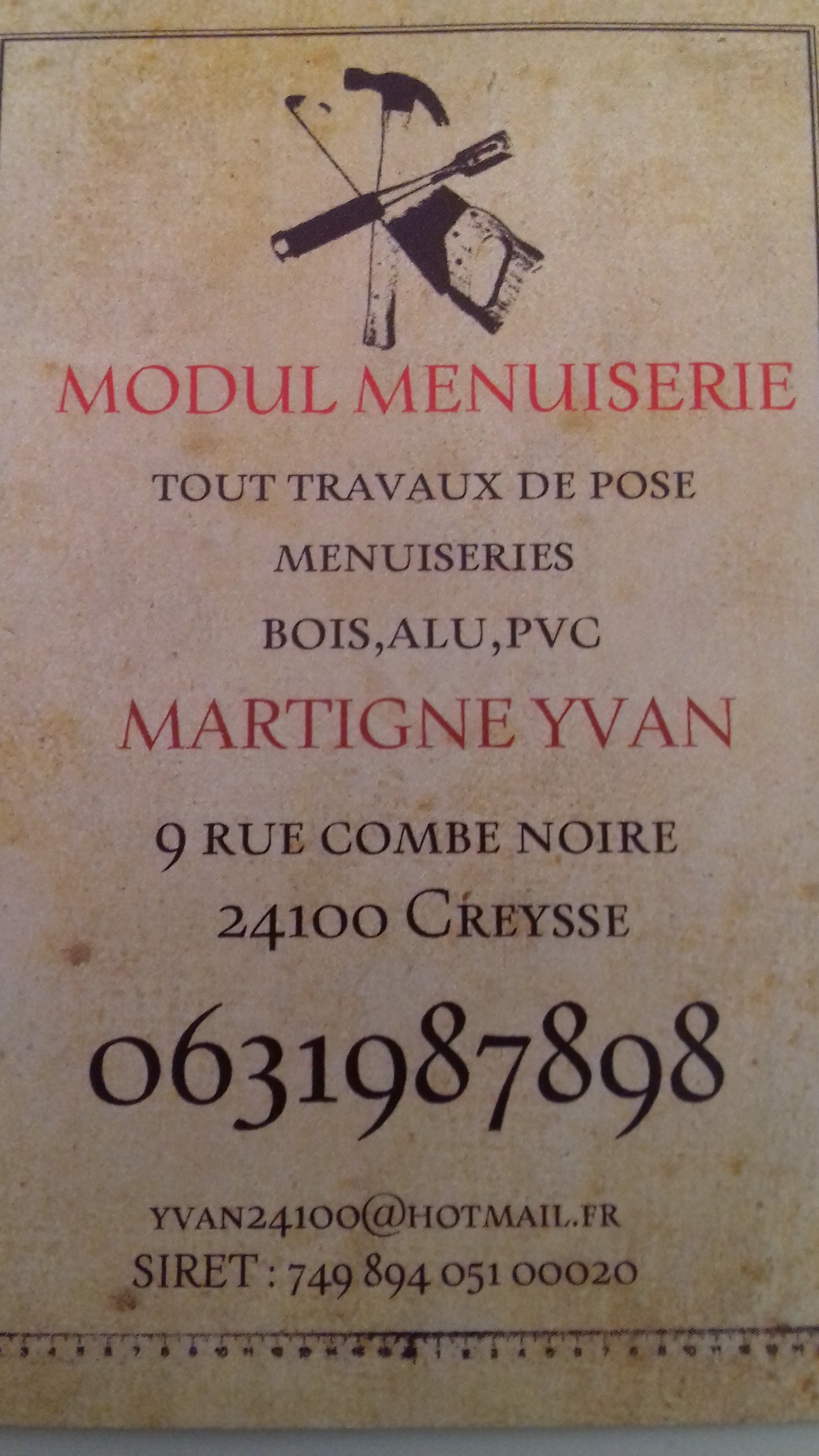 Logo de MODUL MENUISERIE